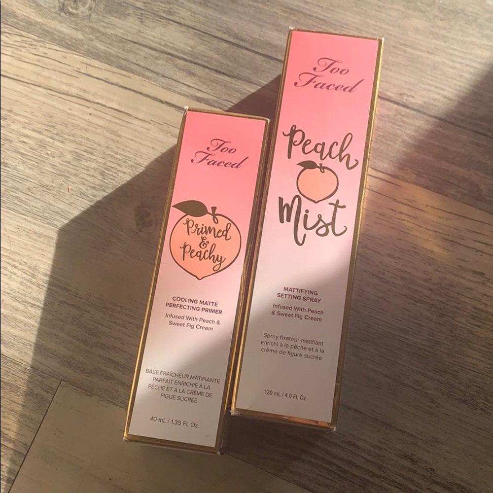 Too Faced Peach Matte Collection